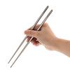 Lixada Titanium Chopsticks Lättvikts Outdoor Camping Köksredskap Backpacking