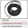 Automotive AC Compressor Electromagnetic Clutch for 10S Two-Wire White Square Plug Coil.