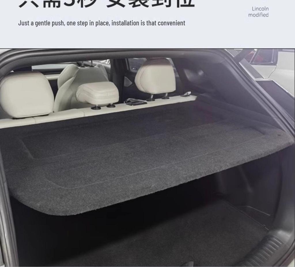 Boyue COOL 24 Model Rear Trunk Cargo Cover for Geely Cityray