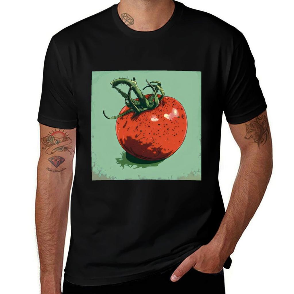 Tomato Iv Tshirt High Elasticity Sports Tee Shirt