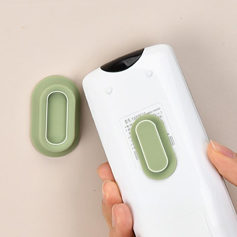 Magnetic Remote Control Holder Strong Self-Adhesive Wall Mount for Fridge Sticker Remote Control Storage Hooks Home Organizer