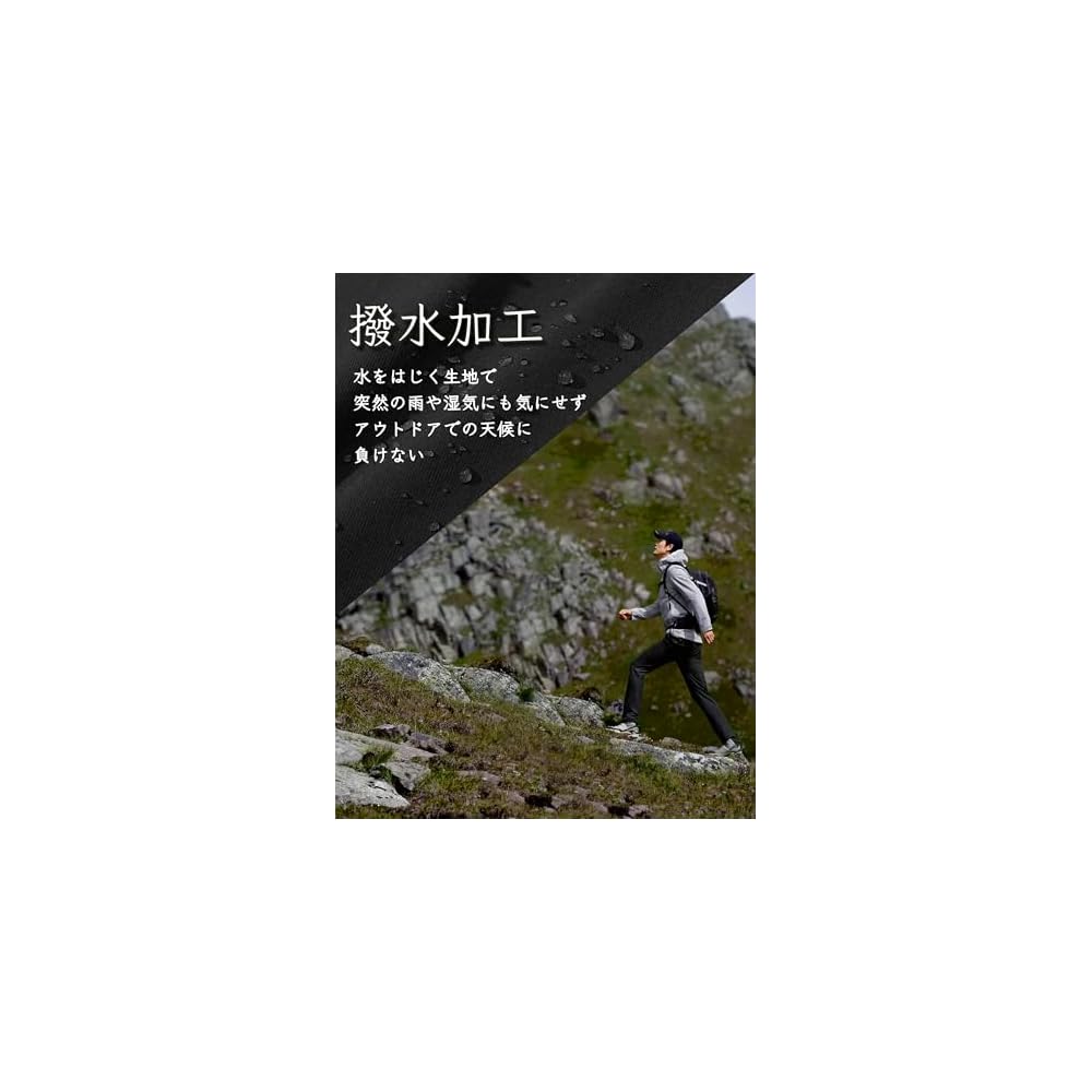 TACVASEN Work Pants Men's Long Pants Water-repellent Cargo Pants Quick-drying Hiking Pants Climbing