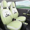 Panda Mini Cartoon Car Seat Cover, Full Wrap, Cute Leather for All Seasons