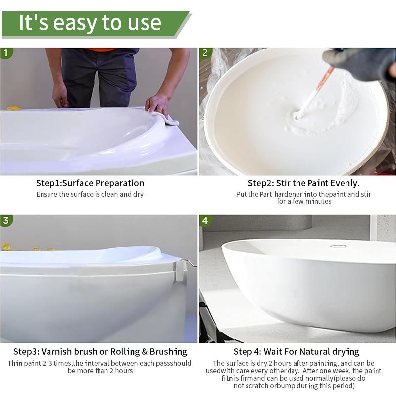 Tile Paint 3 In 1 Paint Tile Paint With Rich Colors 3 In 1 Tile Paint Bathroom Living Room Home Paint Bathroom Living Room