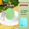 3D Mini Fruit Popsicle Mold - Mango, Peach, Lychee, Strawberry, Cantaloupe, Orange