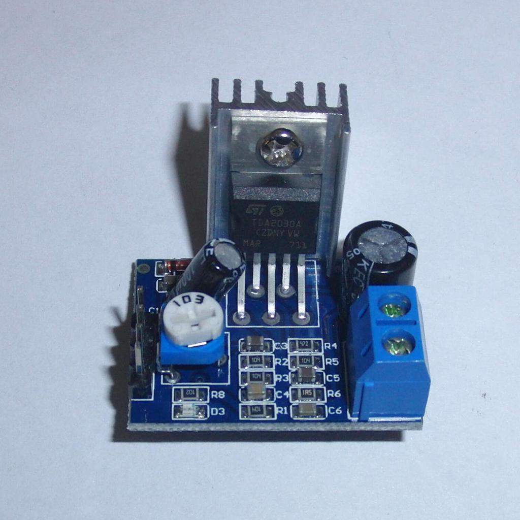 Placa del módulo Amplificador Audio TDA2030A 18W 5-12V