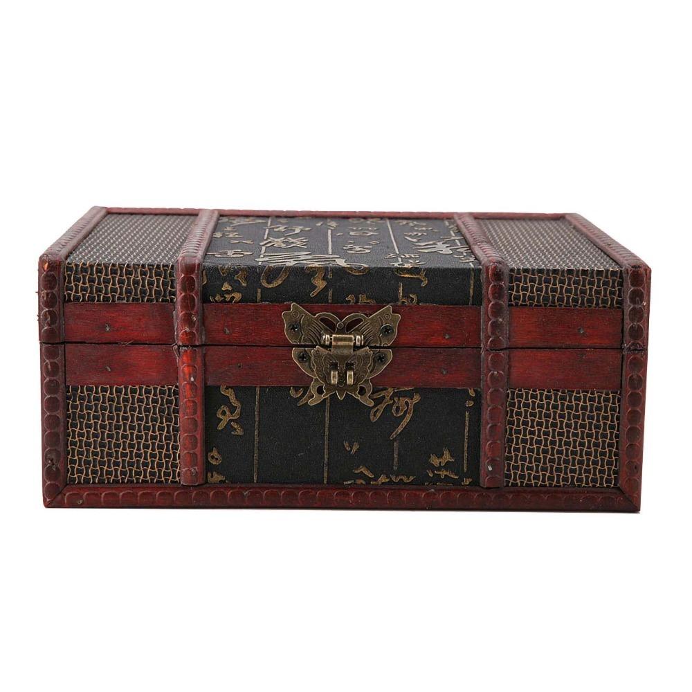 Small Jewelry Storage Box Chinese-Style Book Storage Box  For Jewelry Storage B