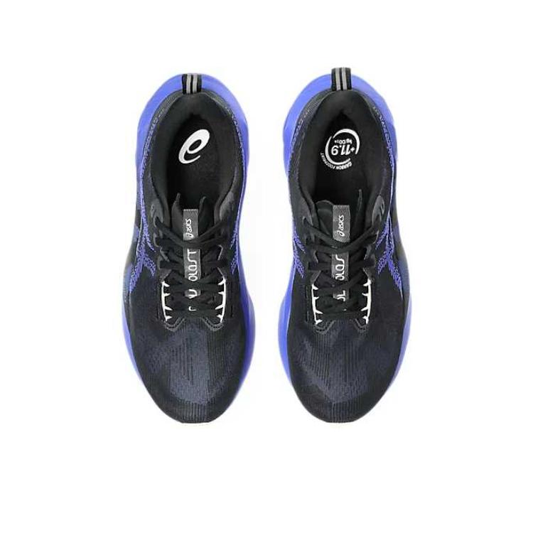 Asics Scarpe da Ginnastica Uomo Novablast 5 2E Wide Nero Cobalt Burst 1011B975-004