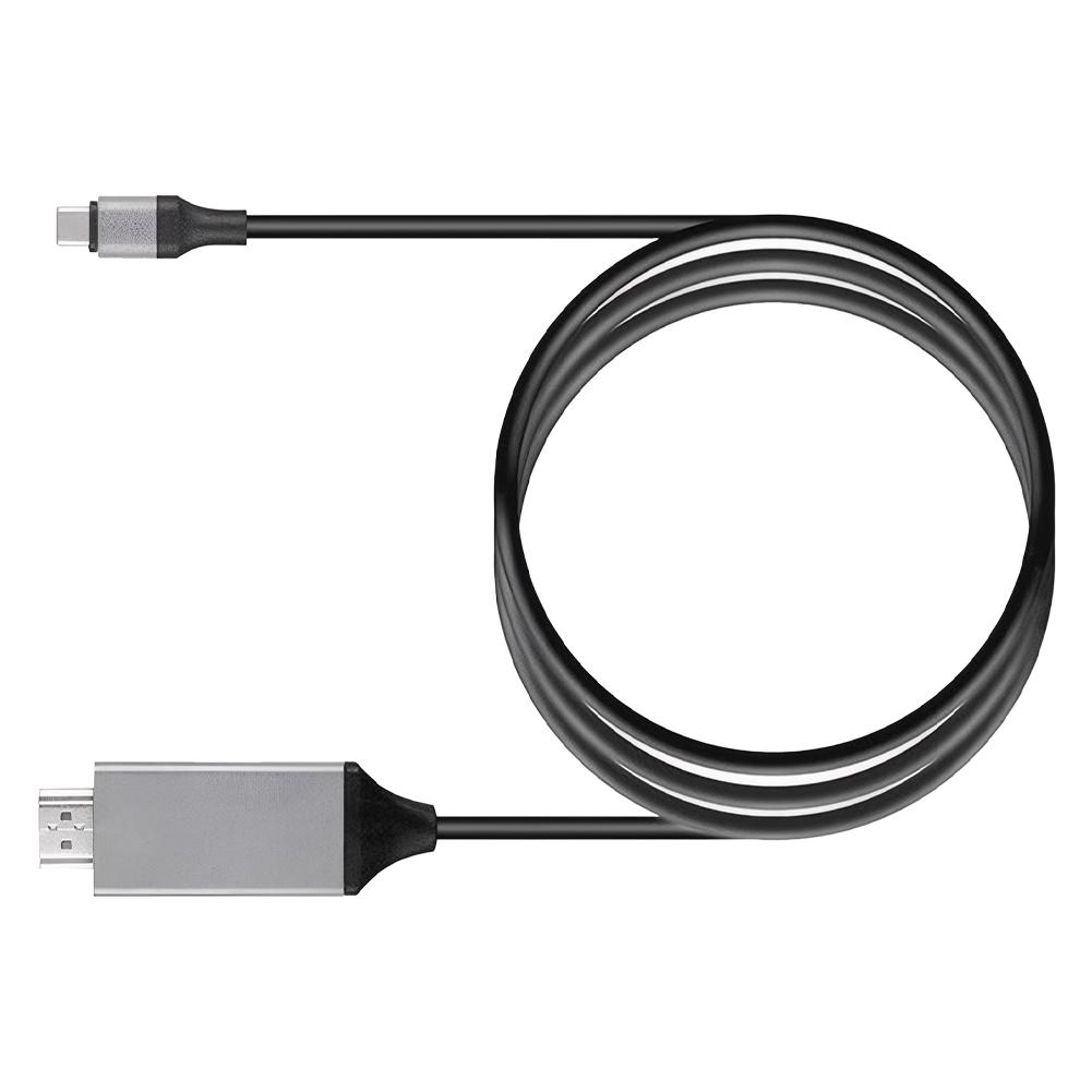 USB C Type C To HDMI-compatible 4K Cable USB-C To HDMI-compatible HDTV TV Adapter Cable 4K for MacBook Pro/Air for iPad Pro 2020