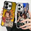 Anime Shaman King Plating Phone Case For Xiaomi Redmi Note 14 15 Pro Plus 13 12 11 11S 11T 10 9S 9 5G Anti-Fall Airabag Cover