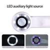 Professional Gemstones Magnifier High Magnification Jewelry Loupe with Rechargeable Battery and Light System for Jewelry