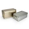 Old-Fashioned Rectangular Tinplate Box With Lid High Quality Metal Storage Box Cake Packaging Box Durable With Buckle Candy Box
