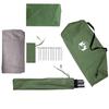 Tunnel Tent for 2 Persons Green Waterproof