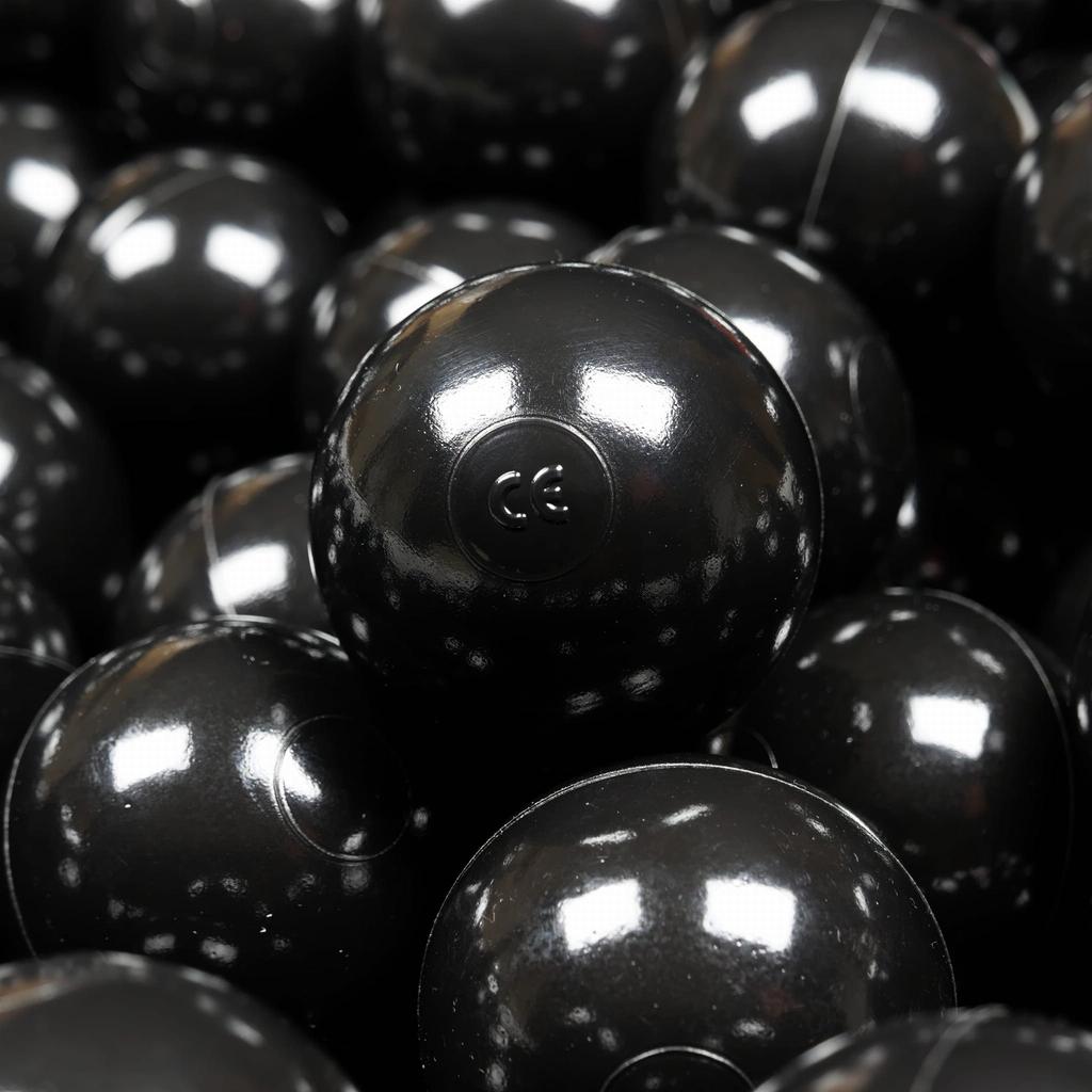 Palline Giocattolo Ø7Cm 25Pz Nere