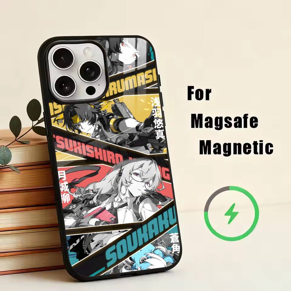 Games of the Zenless Zone Zero Phone Case For iPhone17,16,15,14,13,12,11 Plus,Pro Magnetic For Magsafe Wireless Charging