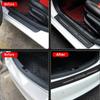 4pcs Carbon Fiber Car Door Sill Protector Film Threshold Stickers Decals for MG ZS GS HS 5 Gundam 350 Parts ZST GT 6 Accessories fxl1