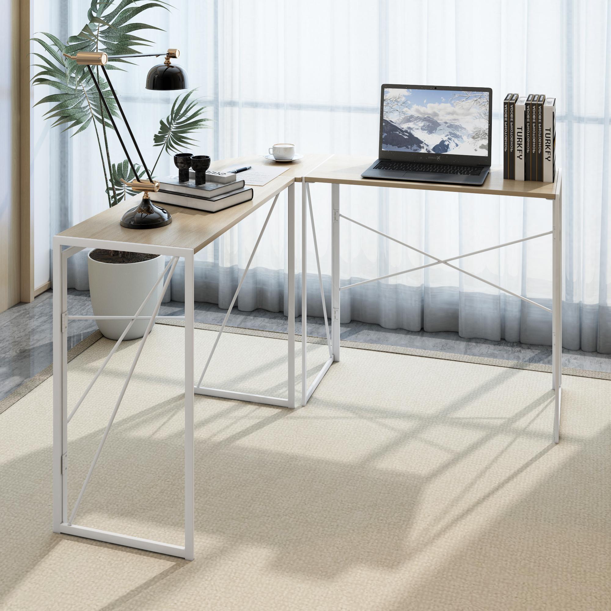 Modern Design L-Shaped Desk Corner Computer