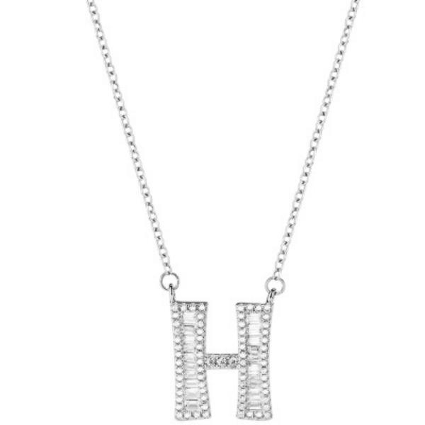 English Letter Necklace Suitable for Couples' First Letters