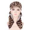 Trendy Print Muslim Hijab Caps With Brim Women Baseball Cap Wrap Head Ramadan Ladies Fashion Headwear Turban Bonnet