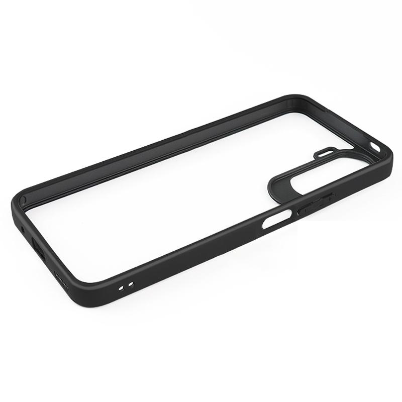 For Honor 90 Lite 5G/X50i 5G Shockproof PC+TPU Clear Phone Shell Anti-Fingerprint Phone Case Cover