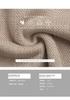 Hundred Percent Clothing - 2025 Sweet Style Loose Knit Sweater with Cherry Jacquard for Women