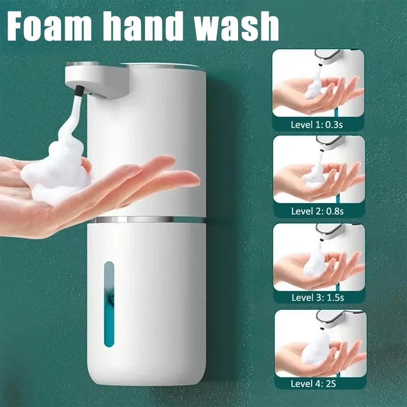 Automatic Sensor Soap Dispenser Non-contact Foam Soap USB Charging Desktop Wall-mounted Dual-purpose Mobile Phone Washer