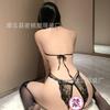 Sexy underwear hot backless cheongsam style uniform sexy lace perspective open file free pajamas