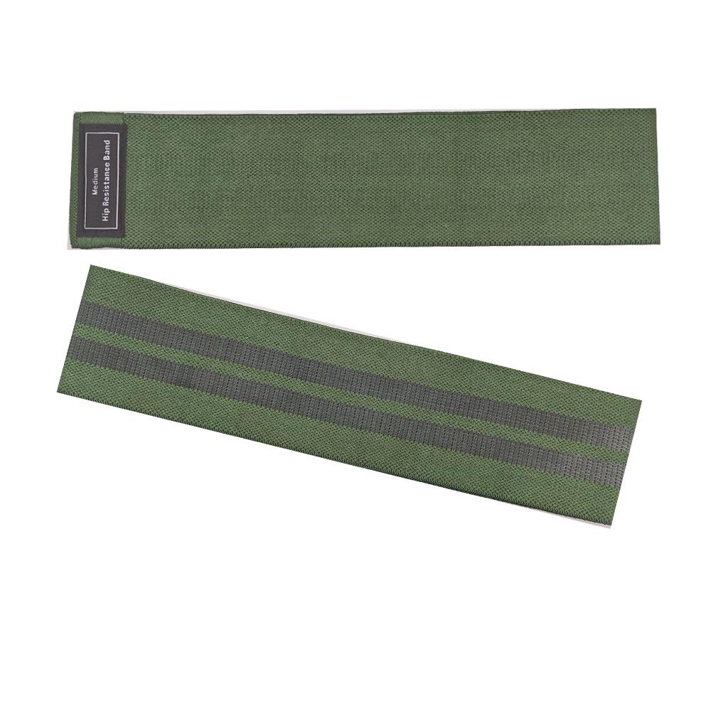Polyester Cotton Yoga Resistance Bands Set - Booty, Squat, and Hip Lift Fitness Elastic Bands In Stock