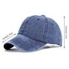 Vintage Washed Cotton Baseball Cap Women Hollow Out Ponytail Hat Outdoor Sports Female Visor Casual Sun Hat