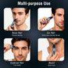 Nose Hair Trimmers for Women Men, Precision Painless  Ear and Nose Hair Trimmer, Waterproof No Pull & Snag B