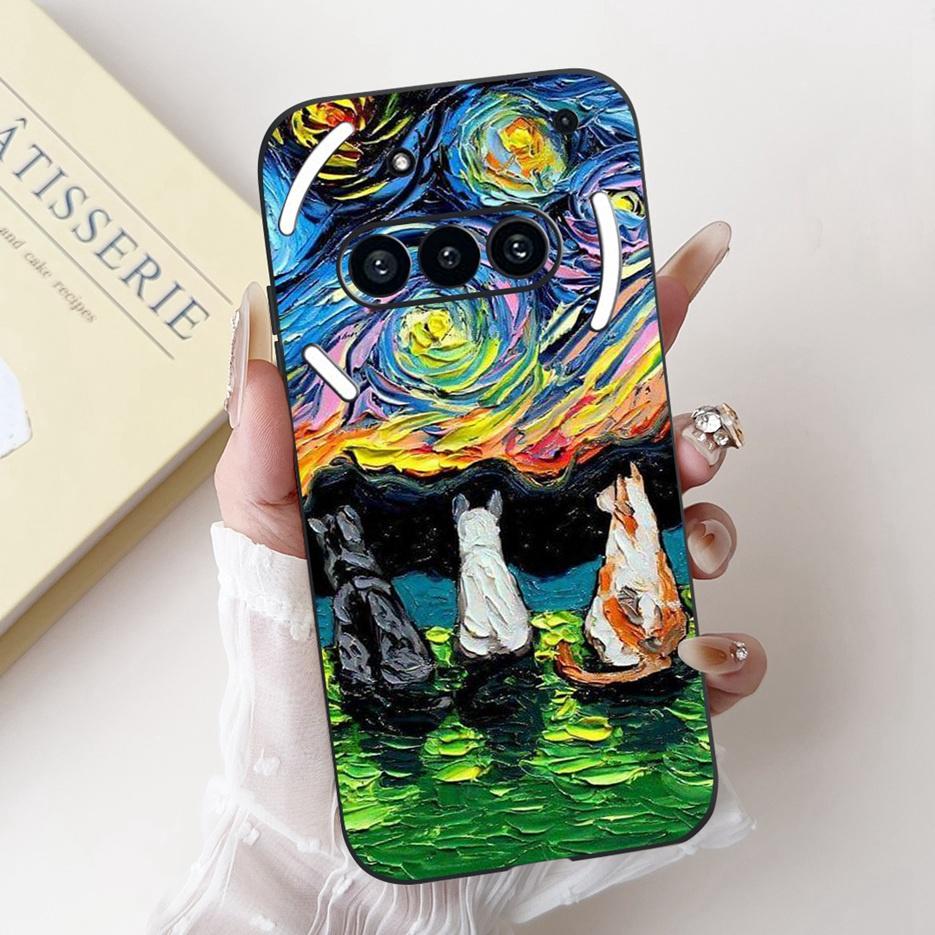 Für Nothing Phone 3A Hülle A059 Niedliche Mode Cartoon Hülle Stoßfeste Weiche TPU Handyhülle Für Nothing Phone 3A Pro Phone3A Bumper