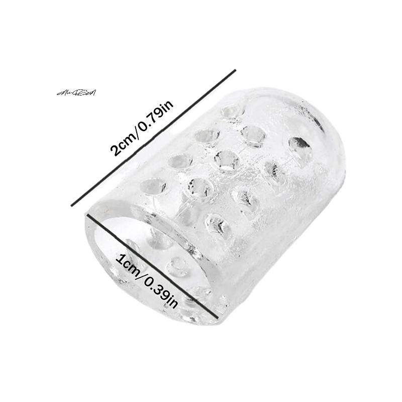 2-100Pcs Silicone Anti-Friction Toe Protectors Gel Breathable Toe Caps Foot Care Elasticity Fingertip Blister Prevention