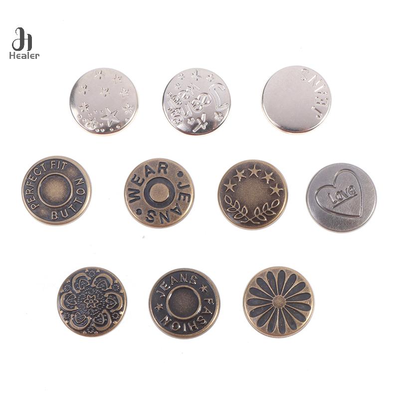 1pc Button Pins for Jeans Button Replacement for Pants Fashion DIY Button Pins