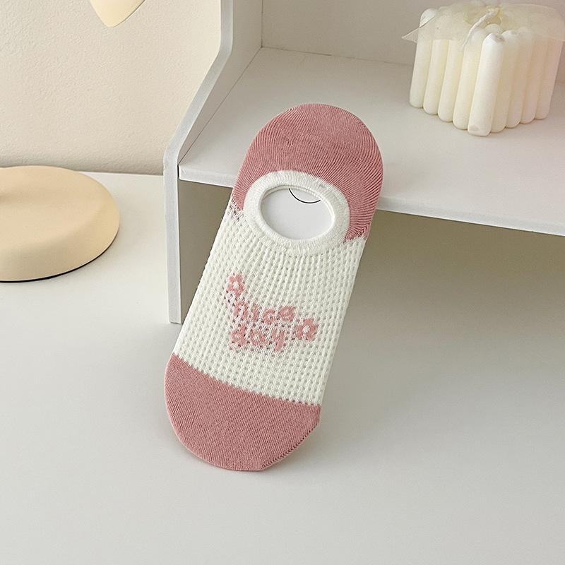 

Женские новые летние сетчатые дышащие носки-невидимки с мелким вырезом 1 pair