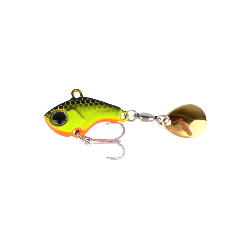 Señuelo VIB Spinner Metálico de Tercera Generación: Equipo de Pesca de Rotación Rápida