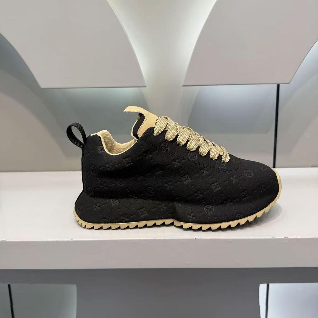 Novos sapatos masculinos de primavera sapatos de sola da moda sapatos casuais de pai sapatos esportivos