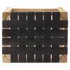 vidaXL Barhocker 2 Stk. Schwarz Echtleder 75 cm