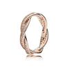New 925 Silver Sparkling Bow Double Hearted Zircon Ring for Women DIY High Quality Wedding Jewelry Gifts