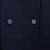 LACOSTE wool blend No color coat 38 Navy blue Women Used