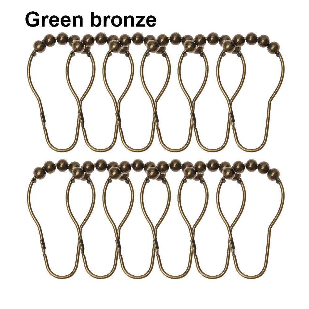 Stainless Steel Curtain Rings Shower Curtain Accessories Shower Curtain Hooks Glide Ring Hooks