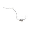 Elegant Starfish Pearl Necklace - Women's Niche Design, Luxurious Clavicle Accessory, Exquisite Temperament.