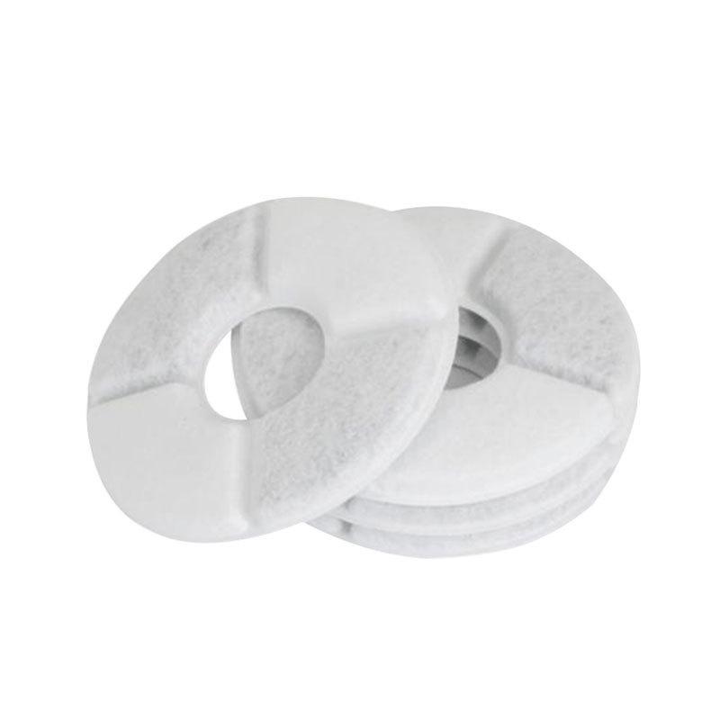 Replacement Activated Carbon Filter For Cat Water Drinking Fountain Replaced Filters Flower For Pet Dog Round Fountain Dispenser