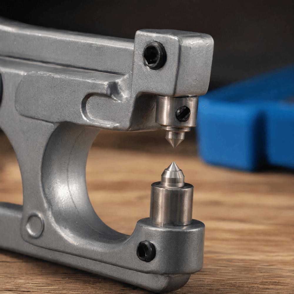 Precision Racket Eyelet Tool Spring Loaded Racket Repair Tool Racket Stringing серый