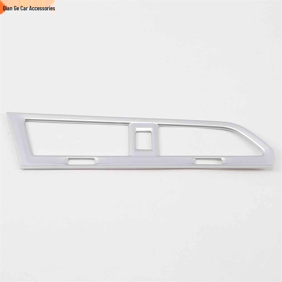 Volkswagen Tiguan L '17 Silver Interior Door Bowl & Dashboard Switch Trim