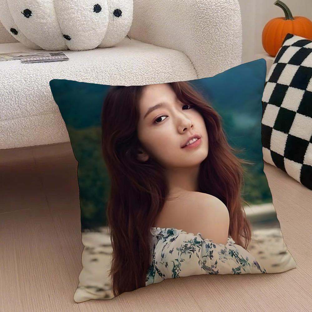 actor fresh PPark Shin Hye Cushion Cover Throw Pillow Cover Hidden Button Durable Polyester Chair Cushion