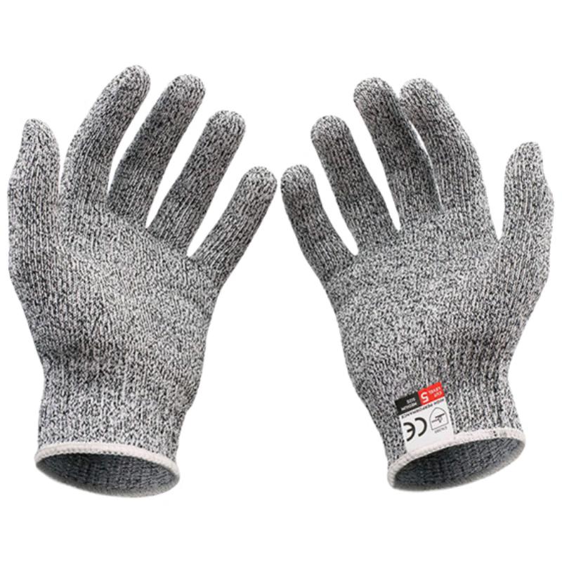 Jinsu HPPE Level 5 Cut-Resistant Work Gloves (5-Pair Pack)