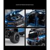 1/32 Dodge RAM 1500 TRX 6X6 Tyrannosaurus Rex Picku Alloy Car Model Sound and Light Children's Toy Collectibles Birthday Gift