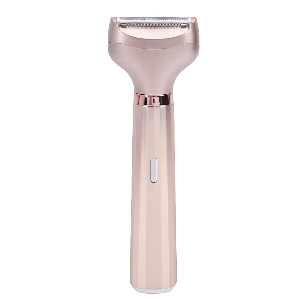 Women Electric Shaver, 2 in 1 Dual Head Hair Trimmer, 7000RPM, Rechargeable Hair Removal Device with 2 Replaceable