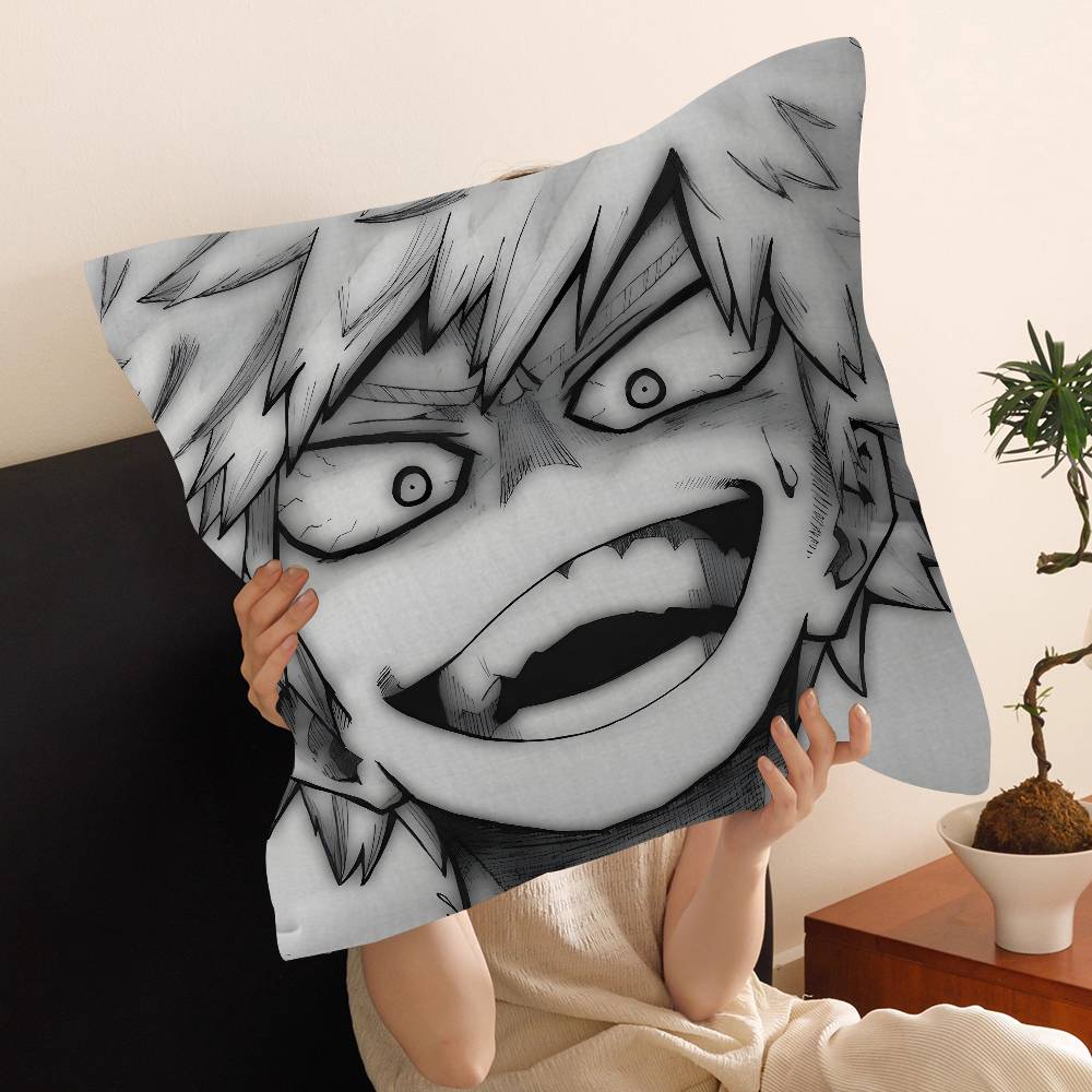 Anime MMy HHero Academia Katsuki Bakugo pillow cover sofa cushion cover home room decoration children gift
