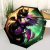 1pc Two Dragons in Love Automatic Opening and Closing Umbrella - Suitable for Various Occasions, Outdoor Activities, Lightweight and Durable Auto